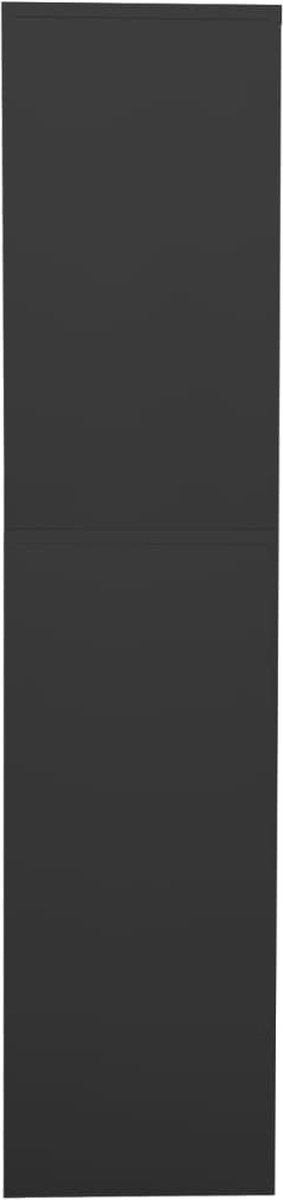 Vidaxl Kantoorkast 90x40x180 Cm Staal Antracietkleurig