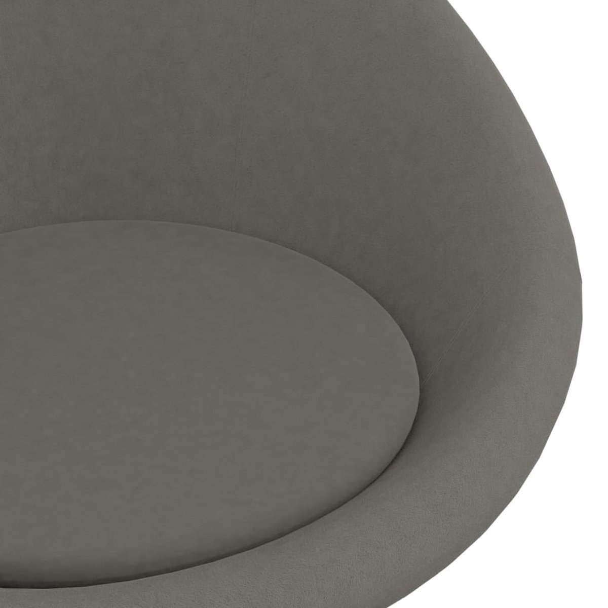 Vidaxl Eetkamerstoelen 6 St Fluweel Donker - Grijs