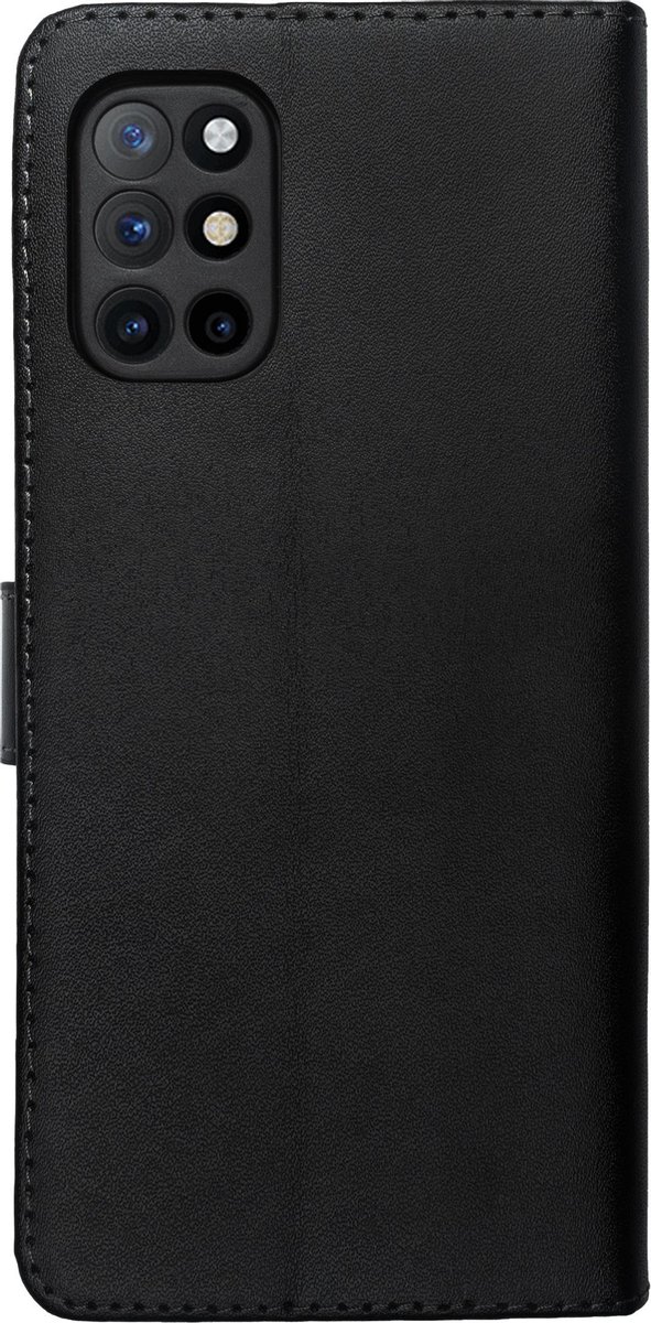 Bmax Leren Flip Case Hoesje Voor Oneplus 8t - Black/ - Zwart