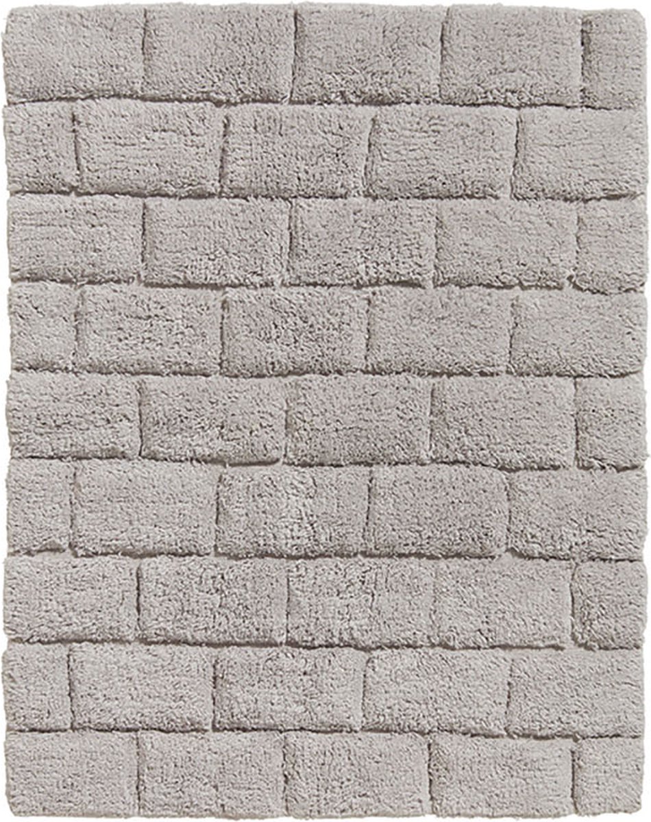 Seahorse Metro Badmat - 50 X 60 Cm - Glacier - Grijs