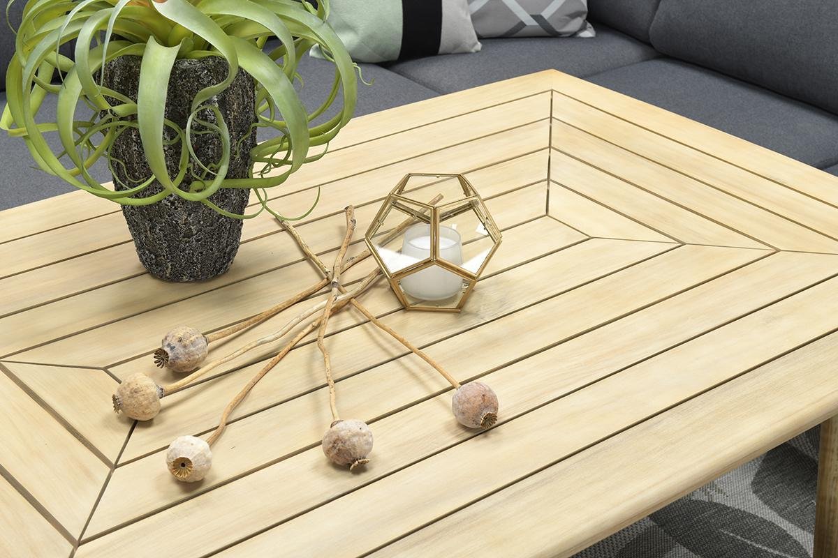 Garden Impressions San Leone Lounge Dining Set 6-delig - Donker - Grijs