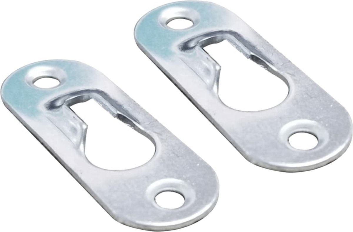 Vidaxl Nachtkastjes Zwevend 2 St 40x30x15 Cm Spaanplaat - Zwart