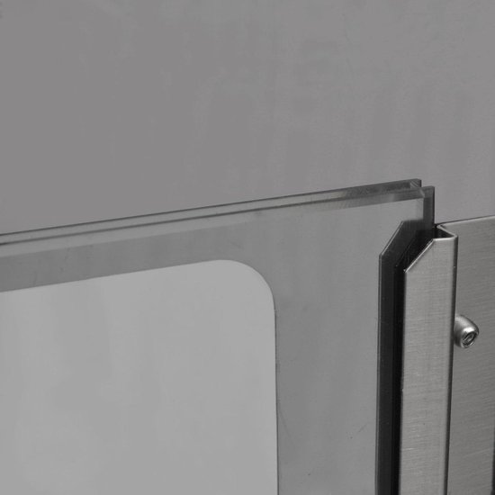 2L Home & Garden Xl Rookoven Met Kijkruit - Inclusief Elektrisch Spiraal - Silver