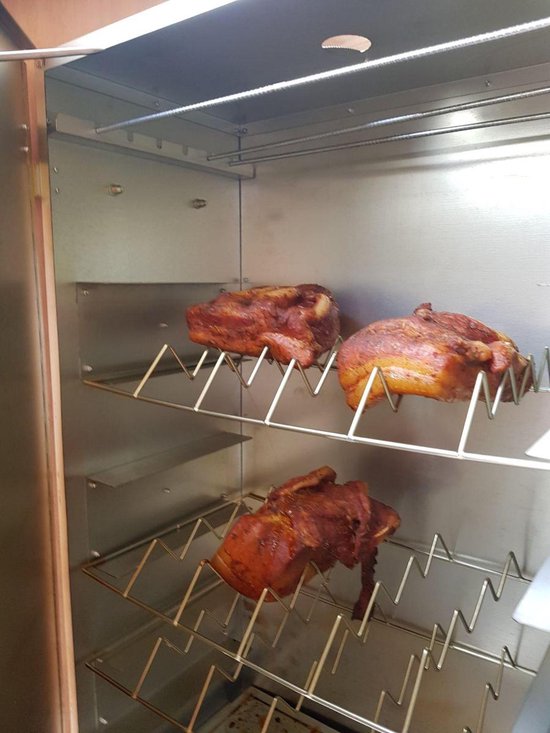 2L Home & Garden Rookoven Xl - Compleet Met Toebehoor - Silver