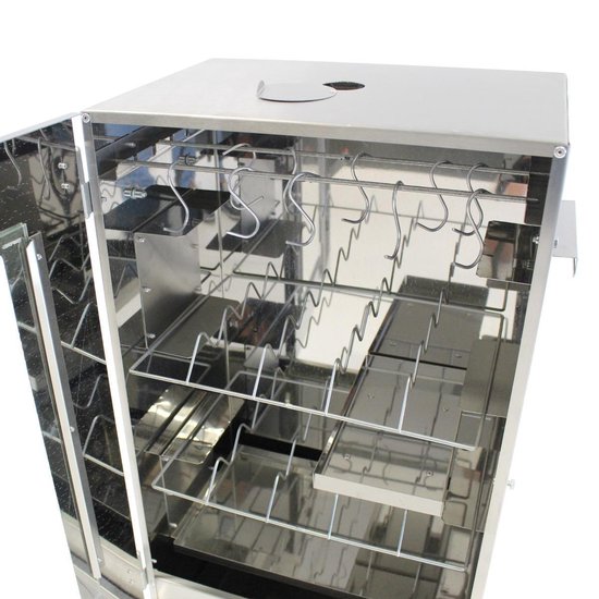 2L Home & Garden Rookoven Xl - Compleet Met Toebehoor - Silver