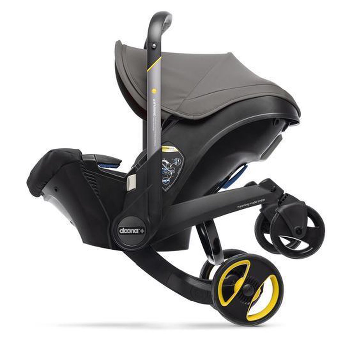 Doona Autostoel / Wandelwagen 0+ Grey Hound - Grijs
