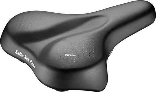 Selle San Remo Zadel Verona Unisex 190 Mm - Zwart