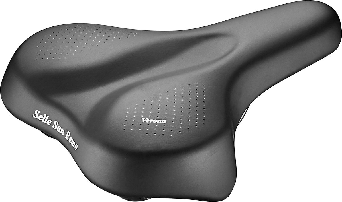 Selle San Remo Zadel Verona Unisex 190 Mm - Zwart