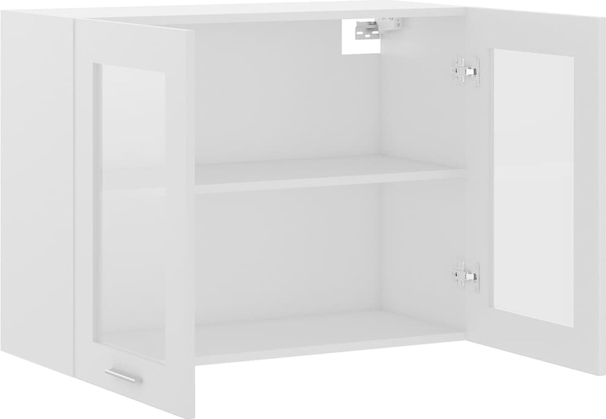 Vidaxl Hangkast 80x31x60 Cm Spaanplaat - Wit