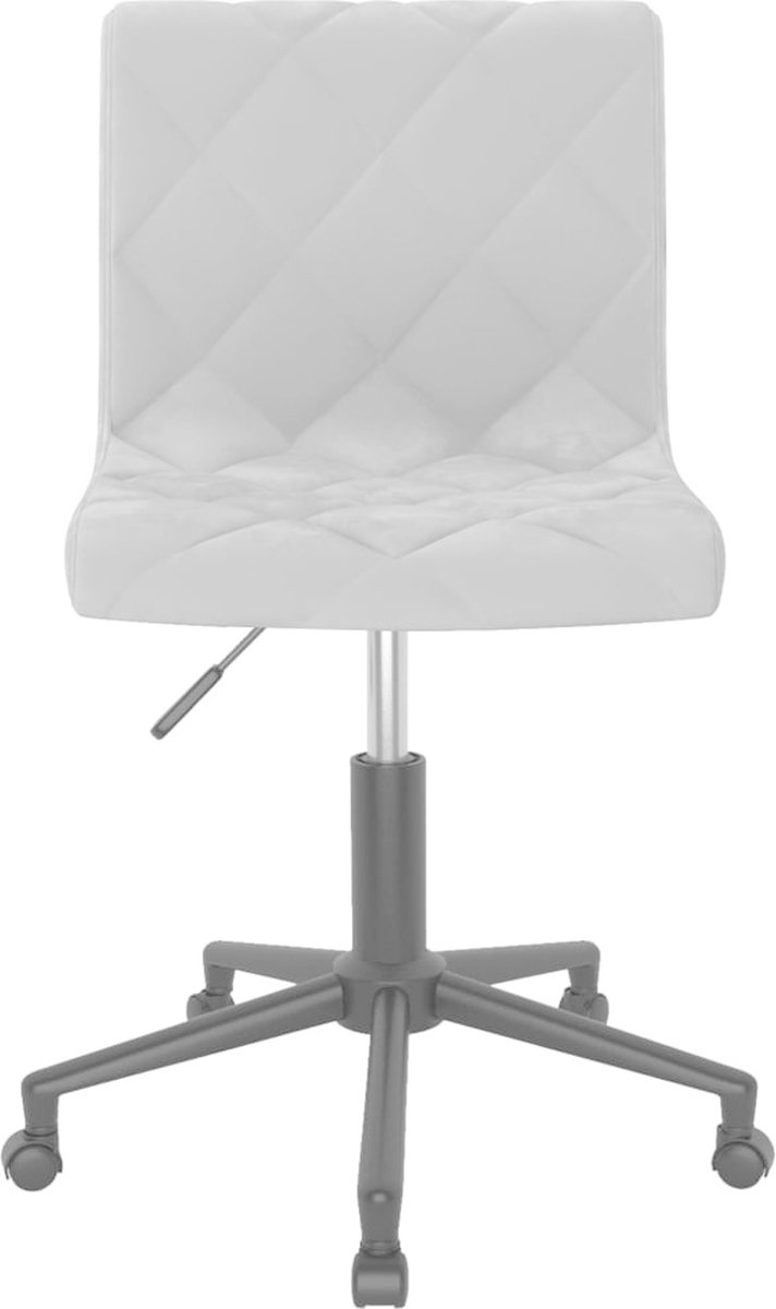 Vidaxl Eetkamerstoelen Draaibaar 2 St Fluweel Licht - Grijs