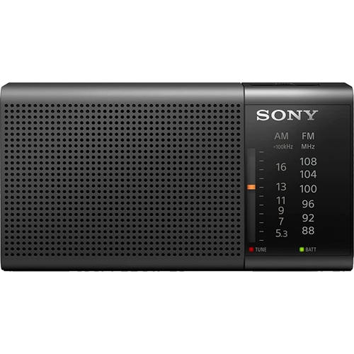 Sony draagbare radio met speaker ICF-P37 - Negro