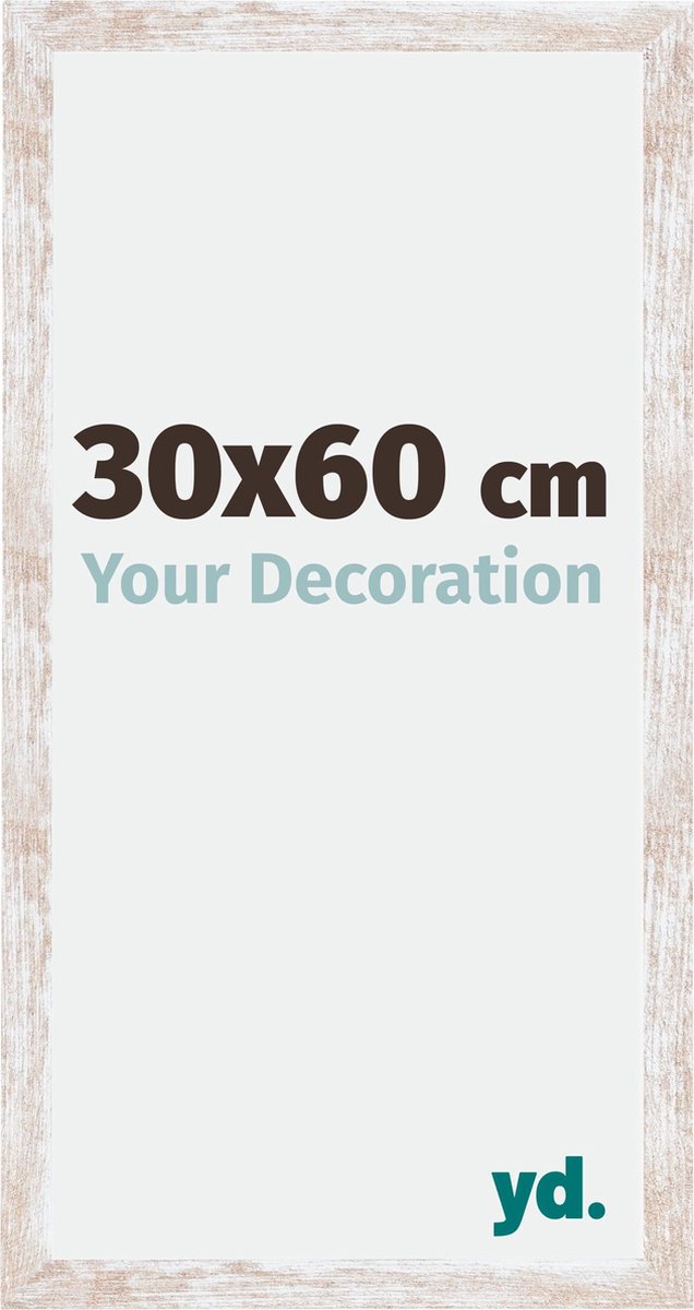 Your Decoration Catania Mdf Fotolijst 30x60cm White Wash