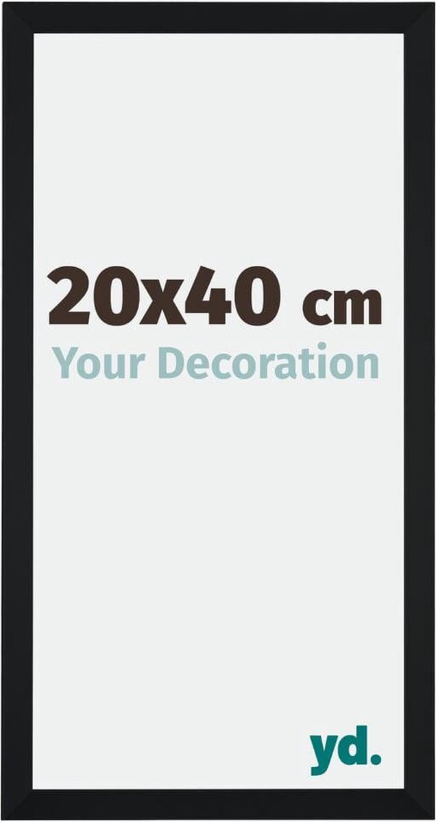 Your Decoration Catania Mdf Fotolijst 20x40cm - Zwart