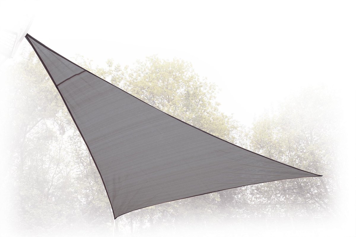 High Peak Schaduwdoek Bermuda Tarp 360 Cm Polyetheen - Grijs