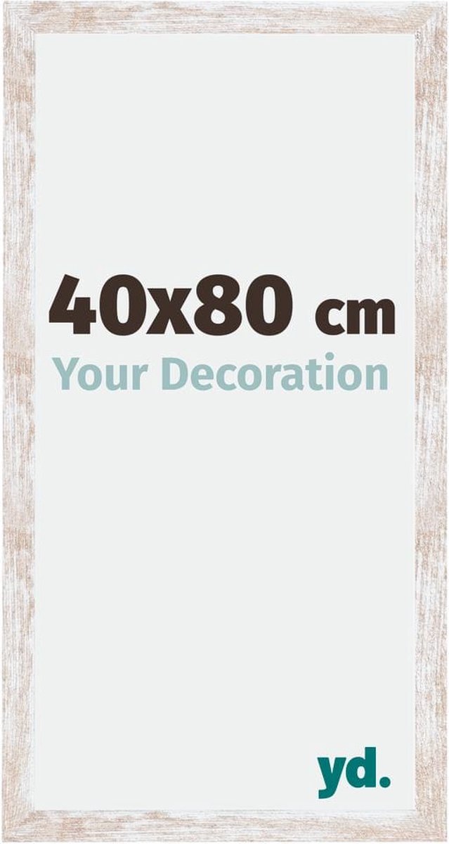 Your Decoration Catania Mdf Fotolijst 40x80cm White Wash