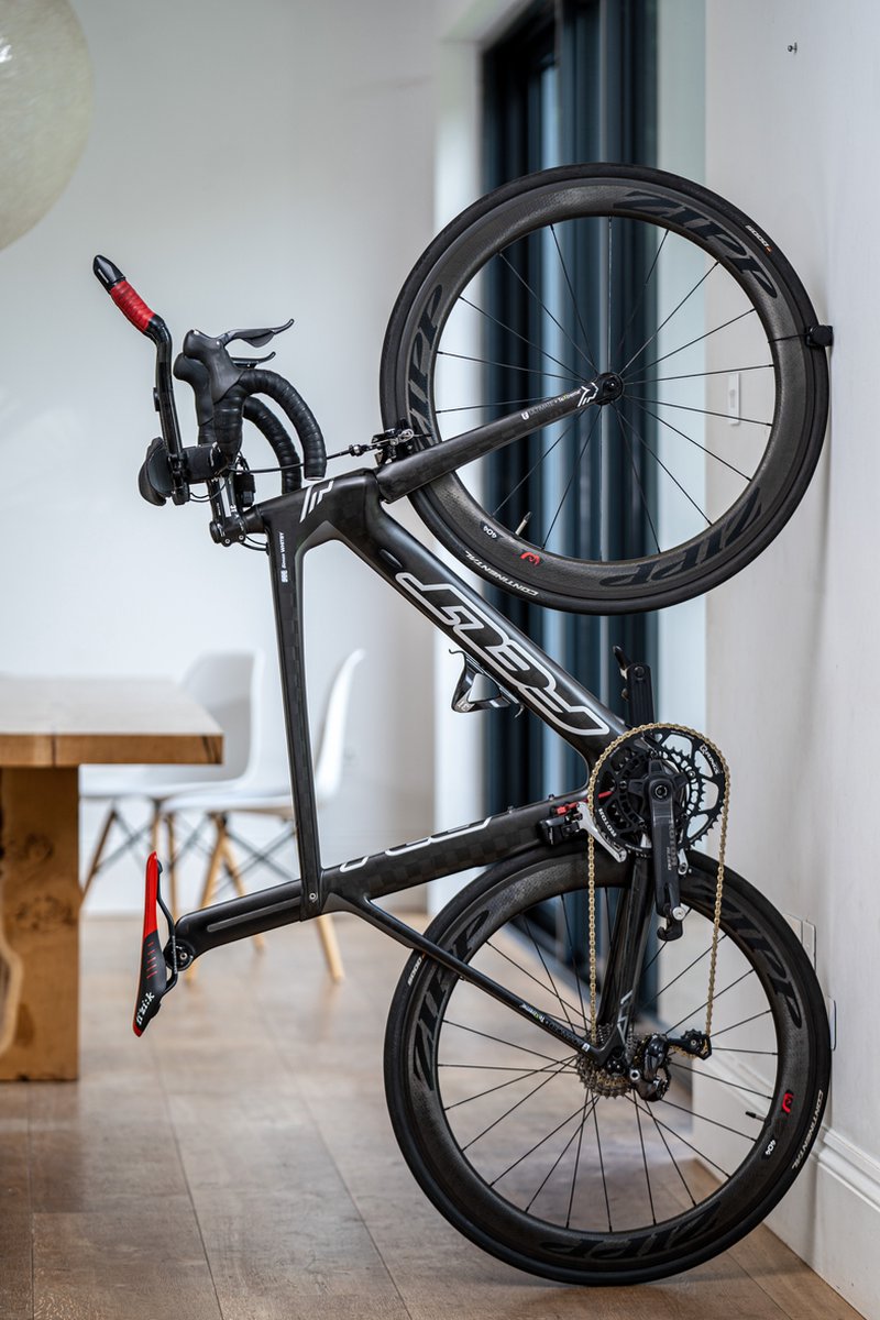 Clug Pro Hybrid Fiets Clip Voor De Muur - Zwart