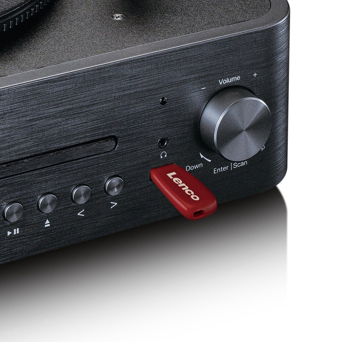 Lenco Hifi Set Met Internet, Dab+ En Fm Radio Mc-460bk - Zwart