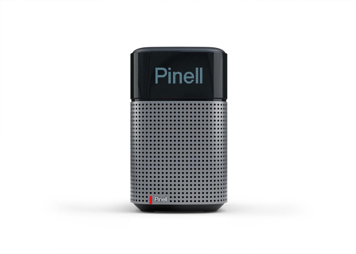 Pinell - North - Portable Radio - Night Black - Zwart