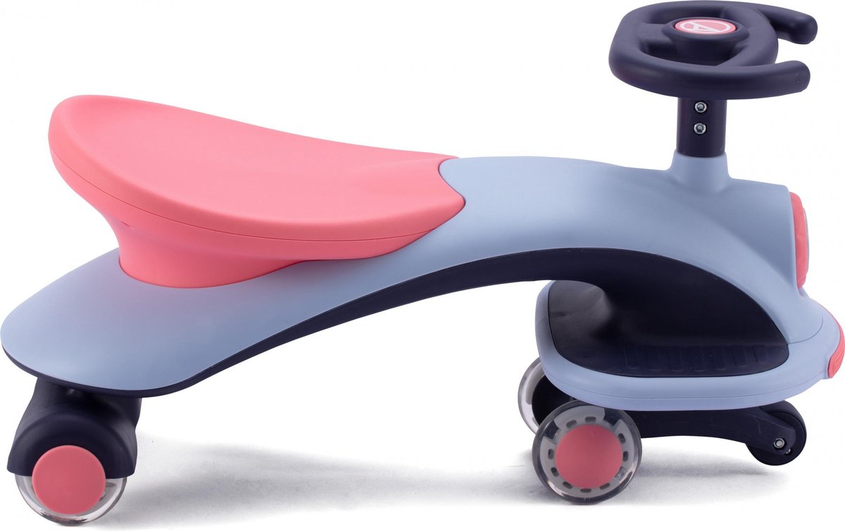 Amigo Shuttle Trike Loopauto Junior/lichtblauw - Roze