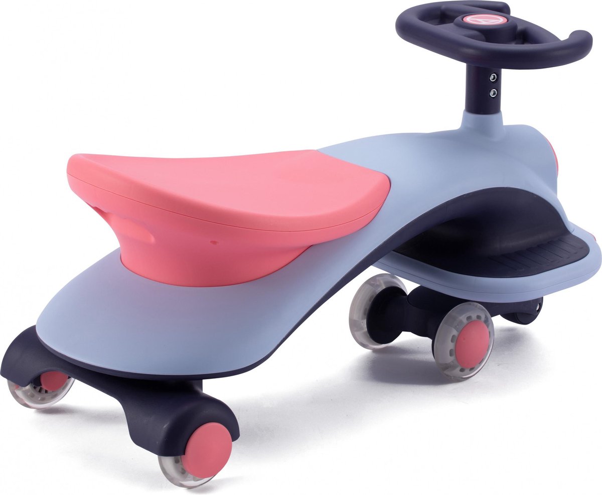 Amigo Shuttle Trike Loopauto Junior/lichtblauw - Roze