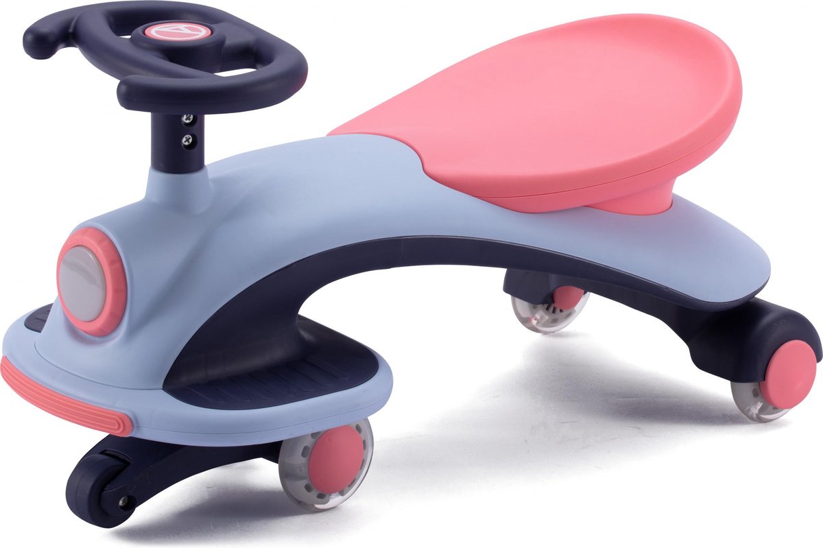 Amigo Shuttle Trike Loopauto Junior/lichtblauw - Roze