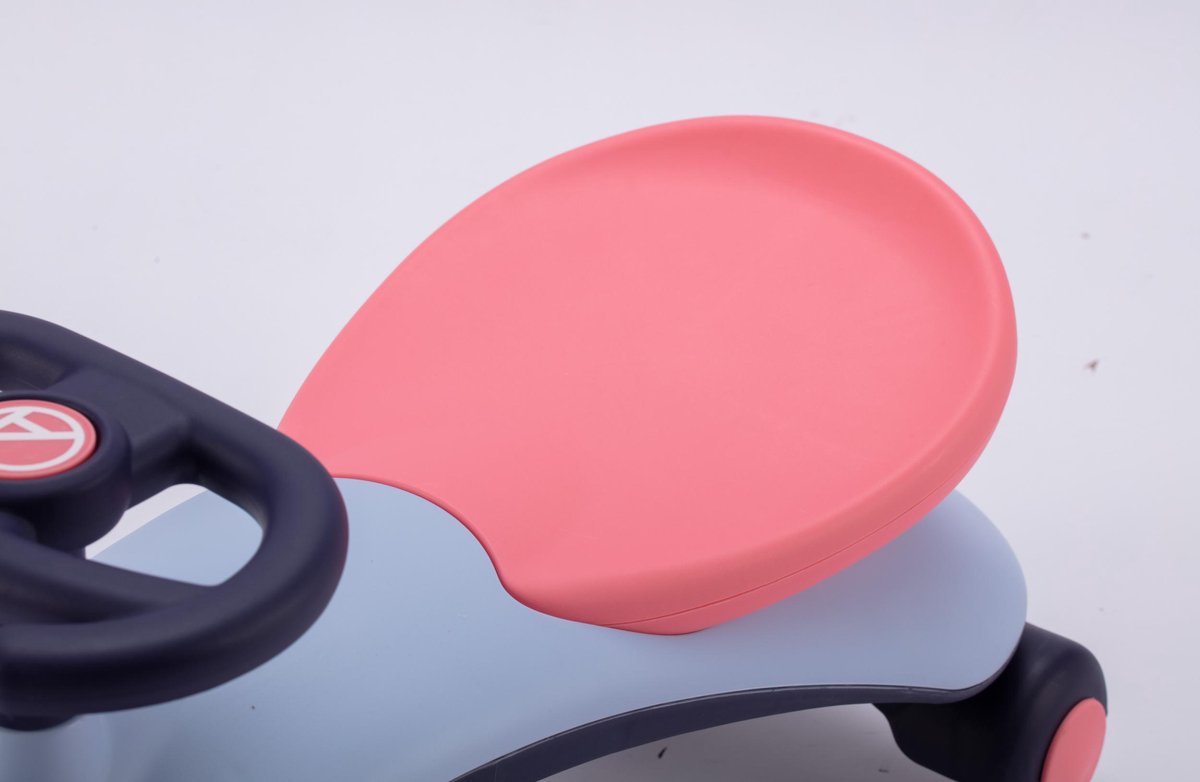 Amigo Shuttle Trike Loopauto Junior/lichtblauw - Roze