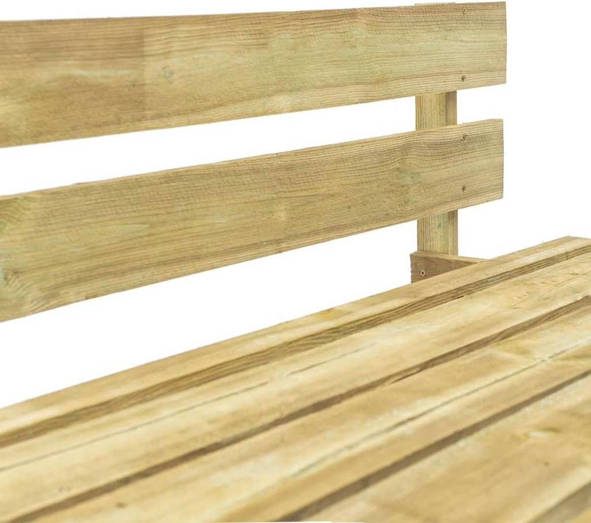 Vidaxl Tuinbank Met Rode Kussens Pallet Grenenhout - Rood