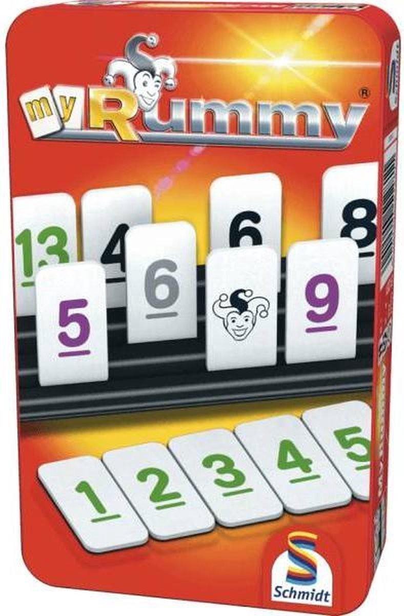 Schmidt Spiele My Rummy Reisspel - Rood