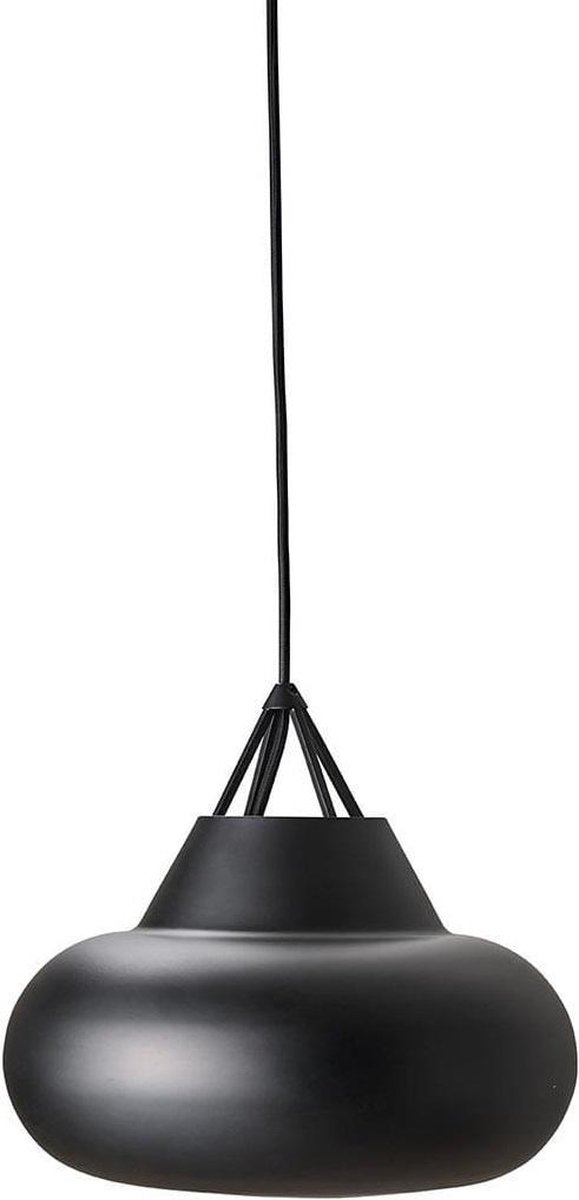 Dyberg Larsen Hanglamp Polo 29 X 25,9 Cm E27 Staal 60w - Zwart