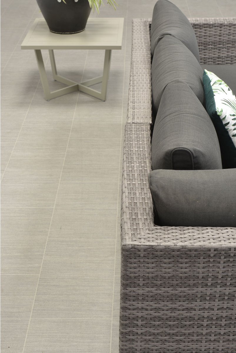 Garden Impressions Lyon Loungeset 5-delig Incl. Lounge Tuinstoel - Reflex Black - Grijs