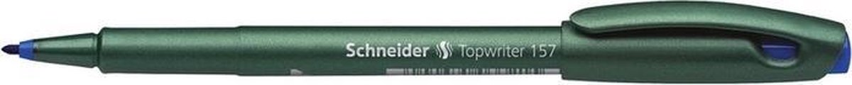 Schneider Electric Fineliner Topwriter 157 0,8 Mm 12 Cm - Blauw
