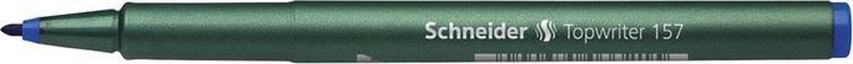 Schneider Electric Fineliner Topwriter 157 0,8 Mm 12 Cm - Blauw
