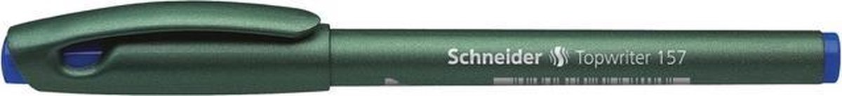 Schneider Electric Fineliner Topwriter 157 0,8 Mm 12 Cm - Blauw