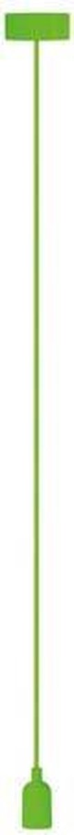 Velleman Hanglamp 100 Cm E27 Siliconen/textiel - Groen