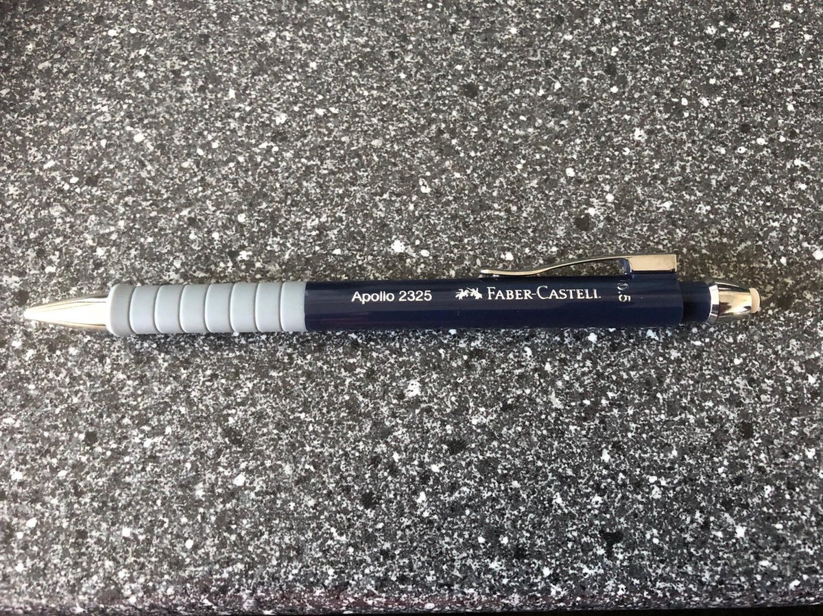 Faber Castell Vulpotlood Apollo 0,5 Mm Grafiet Donker - Azul