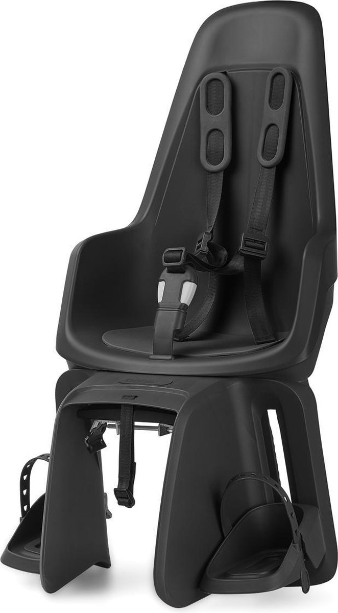 Bobike One Maxi Fietszitje Achter Urban Black - Zwart