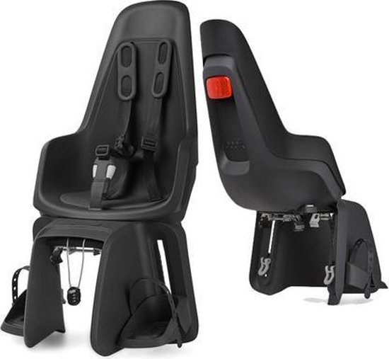 Bobike One Maxi Fietszitje Achter Urban Black - Zwart