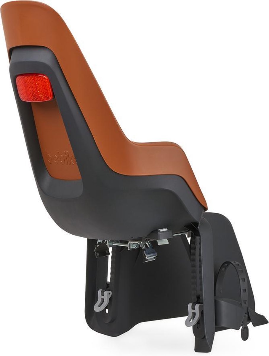 Bobike One Maxi Fietszitje Achter Chocolate Brown - Bruin