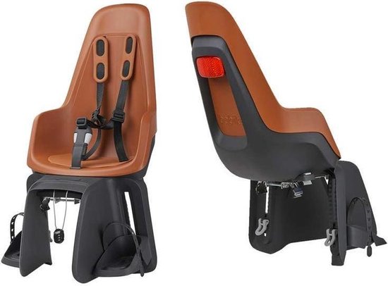 Bobike One Maxi Fietszitje Achter Chocolate Brown - Bruin