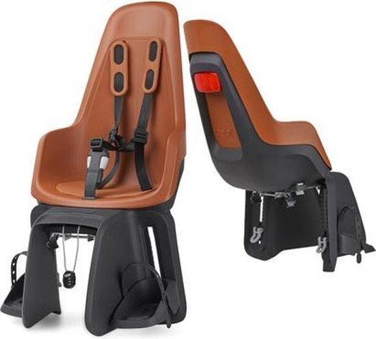 Bobike One Maxi Fietszitje Achter Chocolate Brown - Bruin