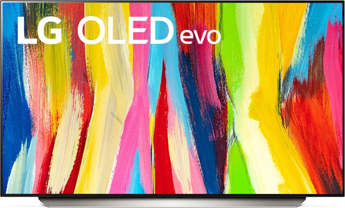 LG OLED48C25LB 4K OLED TV (2022) - Grijs