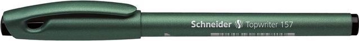 Schneider Electric Fineliner Topwriter 157 0,8 Mm 12 Cm - Zwart