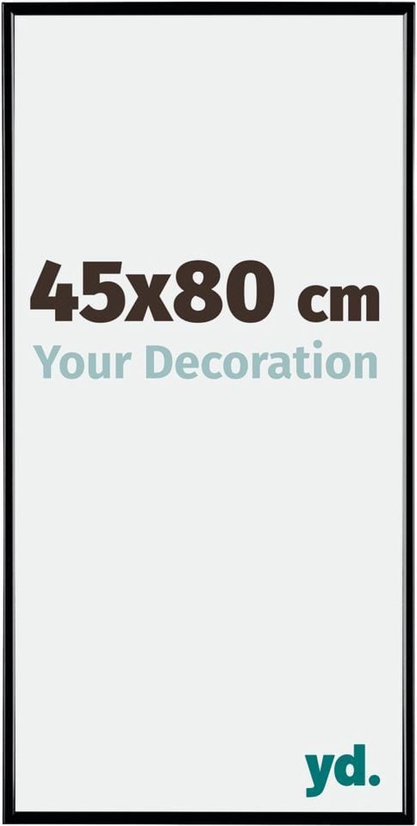 Your Decoration Evry Kunststof Fotolijst 45x80cm Hoogglans - Zwart