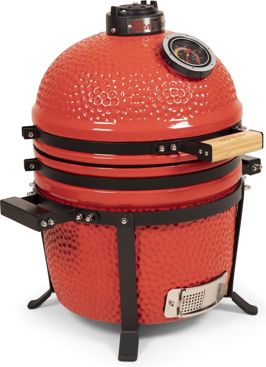 Patton Kamado 15 Inch Table Chef Red Devil - Rood