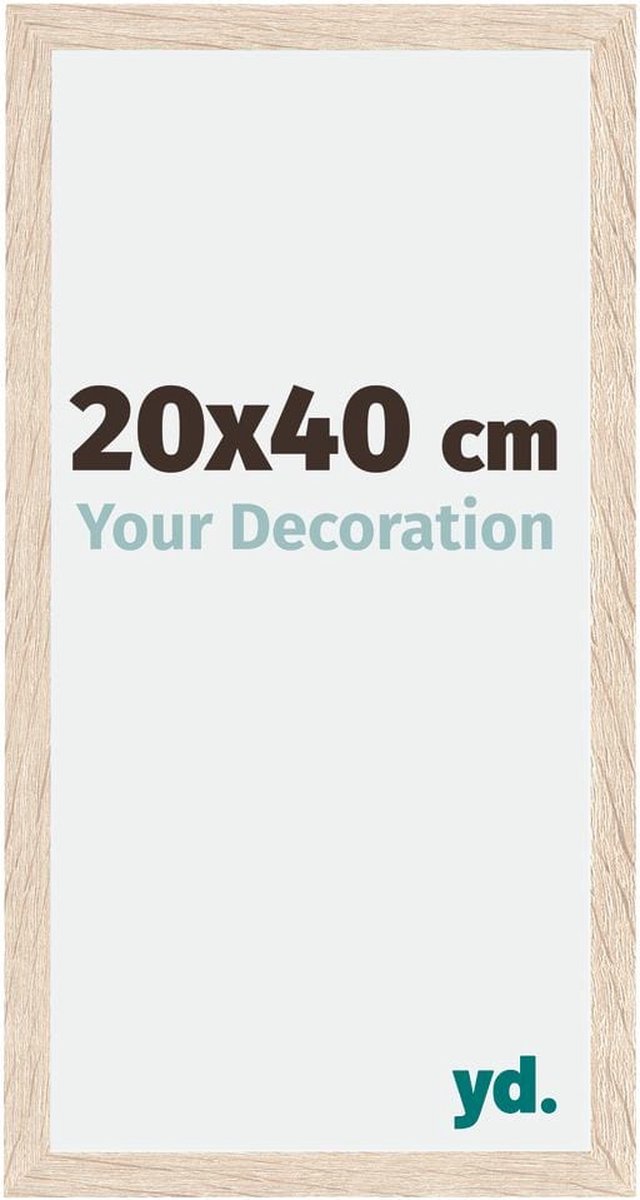 Your Decoration Catania Mdf Fotolijst 20x40cm Eiken - Bruin