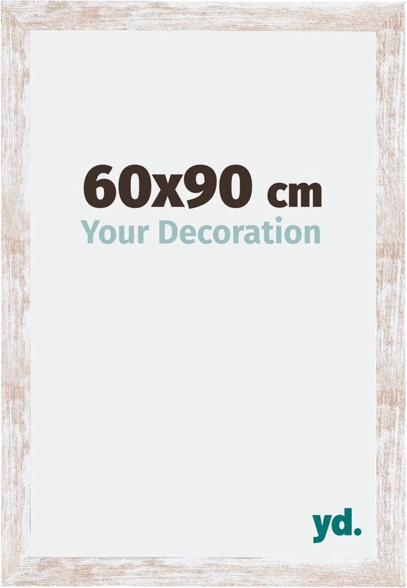 Your Decoration Catania Mdf Fotolijst 60x90cm White Wash