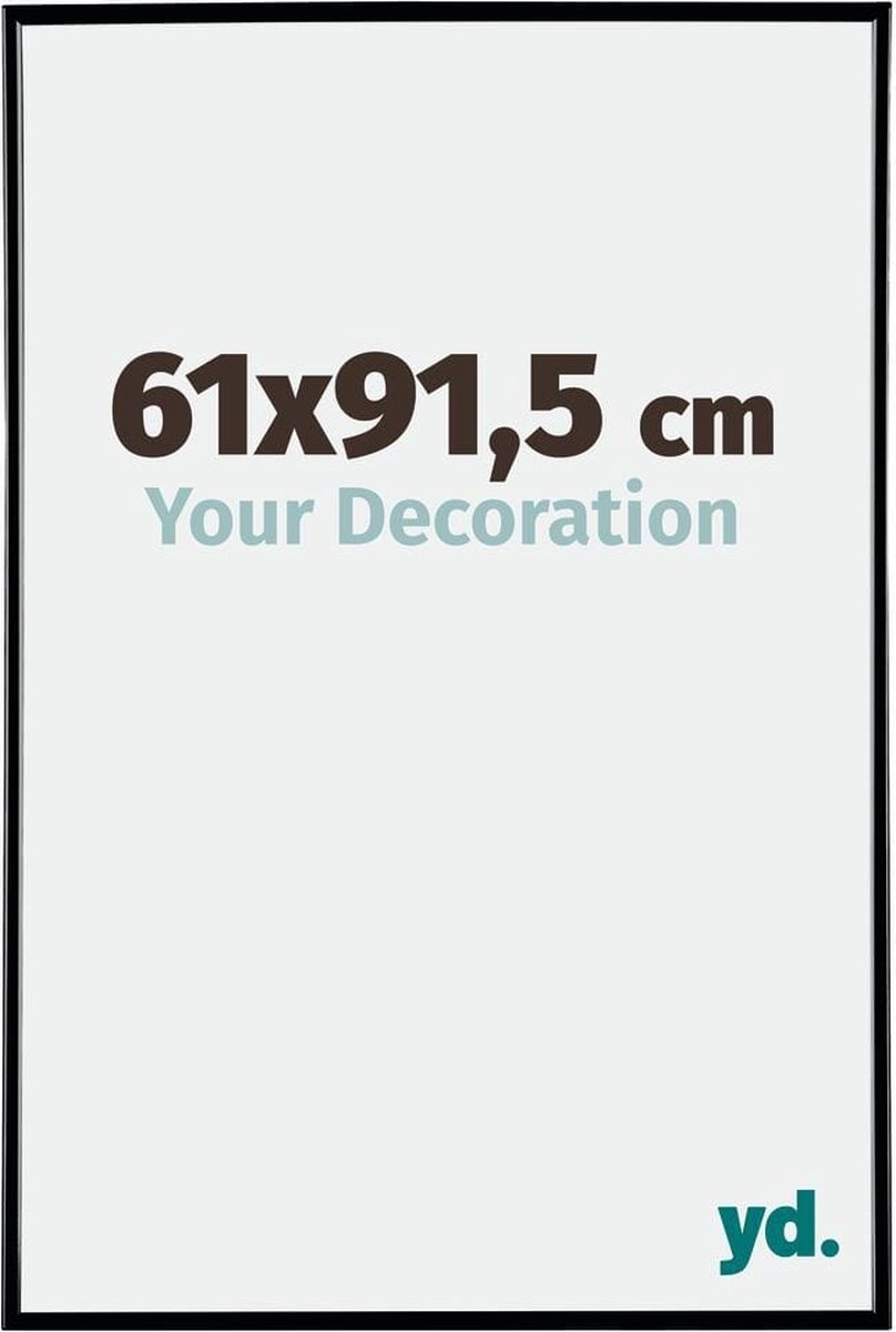 Your Decoration Evry Kunststof Fotolijst 61x91,5cm Hoogglans - Zwart