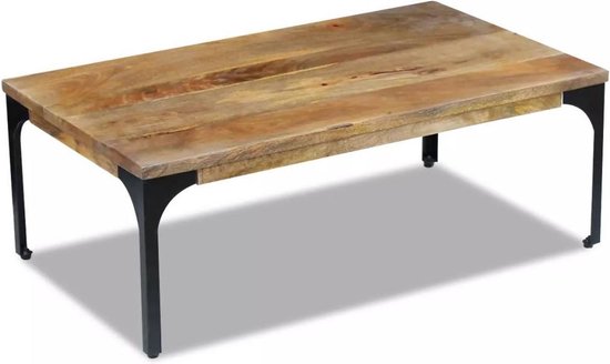 Vidaxl Salontafel 100x60x35 Cm Mangohout - Bruin