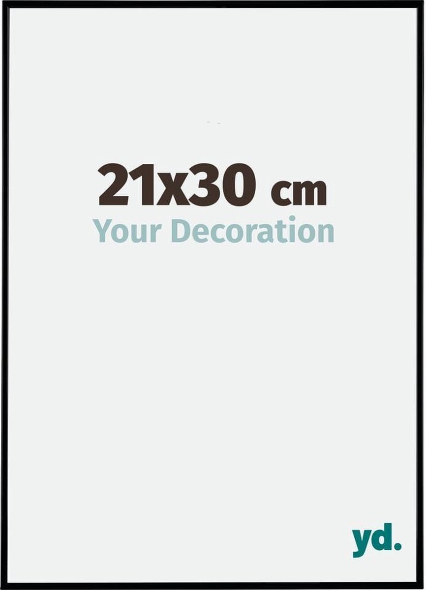 Your Decoration Evry Kunststof Fotolijst 21x30cm Mat - Zwart