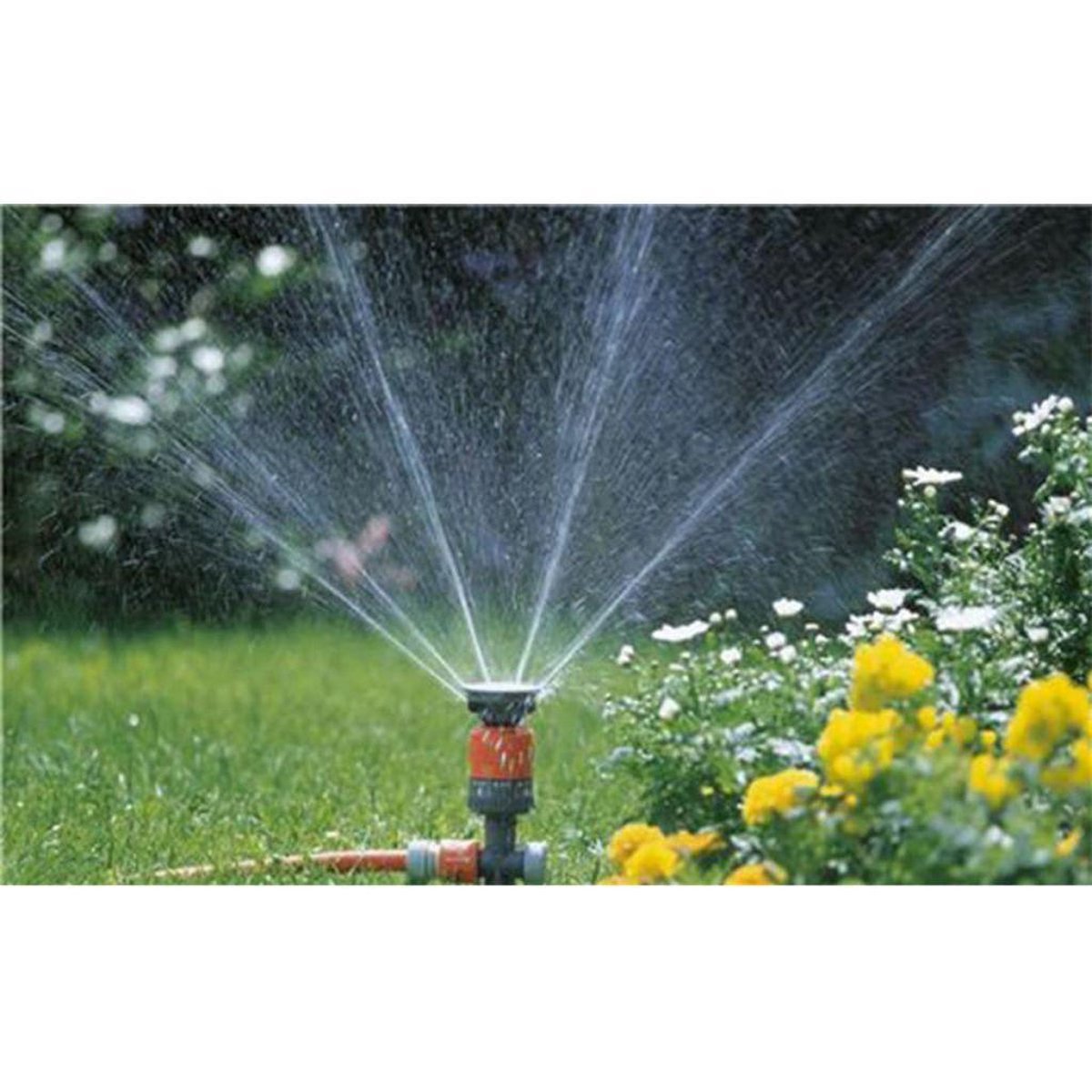 Comfort Cirkelsproeier Vario | max. 17 m | 225 m2 - 1948-20 - Zwart